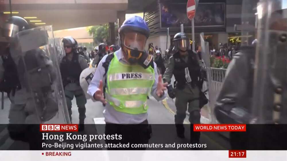 BBC News coverage of the 2019 Hong Kong protests